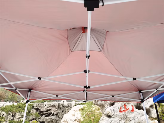 Tenda pieghevole con tettoia, evento all'aperto, tenda espositiva 3 x 3