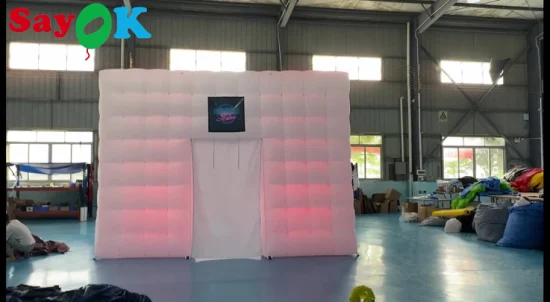 Tenda gonfiabile gigante per feste a LED da esterno del produttore Sayok per discoteca con luci a LED