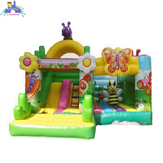 Lilytoys Maglione gonfiabile Scimmia Tema Maglione scivolo Castello gonfiabile Uso familiare