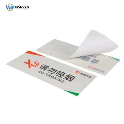 Fustellati adesivi autoadesivi in ​​PVC PP PS bianco per insegne pubblicitarie con retro adesivo