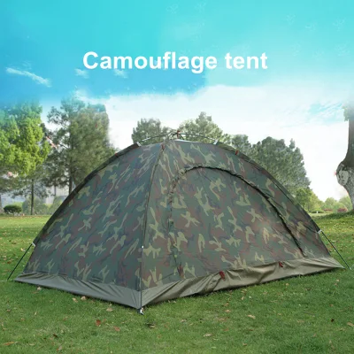 Tenda da campeggio istantanea per 1-2 persone, riparo da spiaggia per protezione solare, tenda mimetica per coppie, tenda per il tempo libero